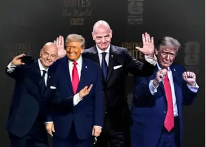 نوازش ترامپ و اینفانتینو نفرت انگیز بود!