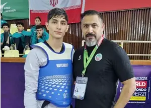 سومین برنز ایران در تکواندو قهرمانی جهان