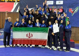 جام قهرمانی جهان روی دست پسران تکواندوی ایران