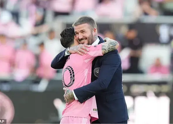 لحظه خاص مسی و بکام: دیدی گفتم قهرمان می‌شویم؟