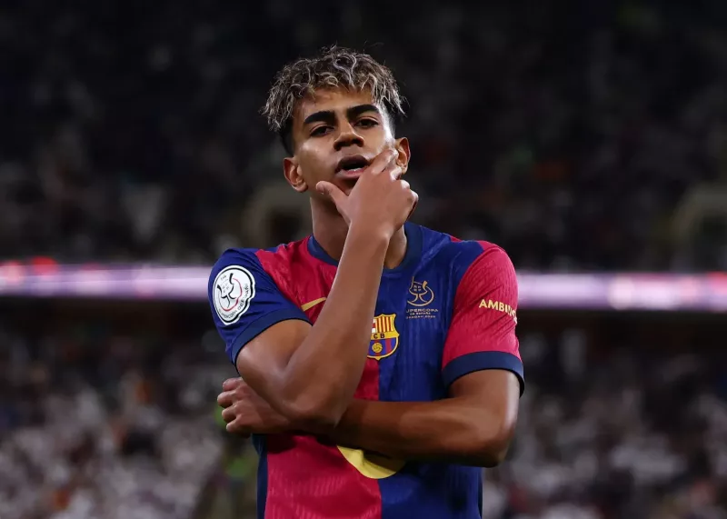 حمایت جالب سوپر استار هالیوود از یامال (عکس)