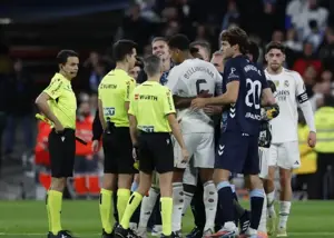 انفجار خشم رئال مادرید: سه اخراجی در نیمه دوم