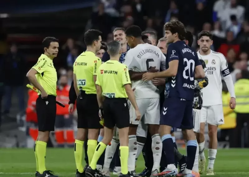 انفجار خشم رئال مادرید: سه اخراجی در نیمه دوم