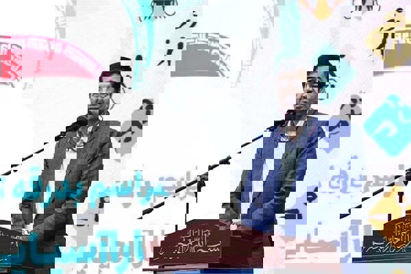 حضور وزیر ورزش در افتتاحیه بازیهای پاراآسیایی جوانان