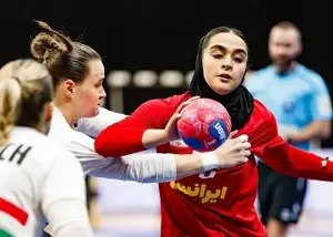 تیم هندبال زنان ایران برابر اروگوئه شکست خورد