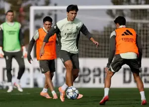 پسر اسطوره فقید رئال در تمرین: وضعیت قرمز!