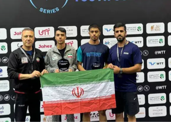 قهرمانی یزدانبخش در رقابتهای تنیس روی میز عربستان