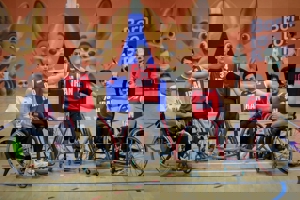 برگزاری رقابت های تیم بسکتبال با ویلچر پسران ایران