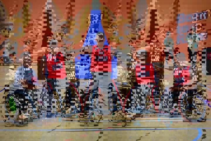 برگزاری رقابت های تیم بسکتبال با ویلچر پسران ایران