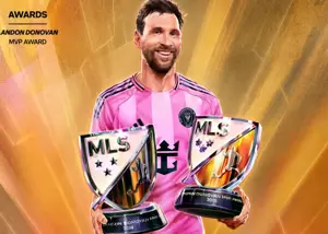 رسمی: مسی بهترین بازیکن لیگ امالاس