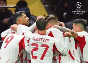 برد شیرین المپیاکوس در آلماتی با جادوی طارمی