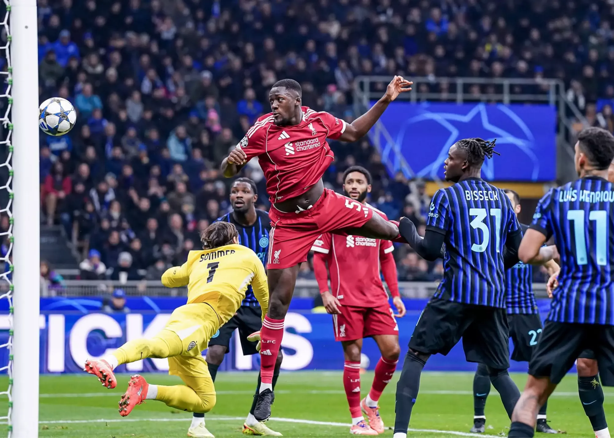 گل مردود لیورپول در سن‌سیرو/ حسرت بزرگ لیورپول: امان از دست اکتیکیه