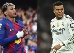 درخشان و در اوج: یامال رکورد امباپه را زد!