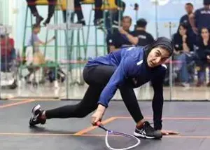 شگفتی دختر اسکواش ایران نیمه کاره ماند