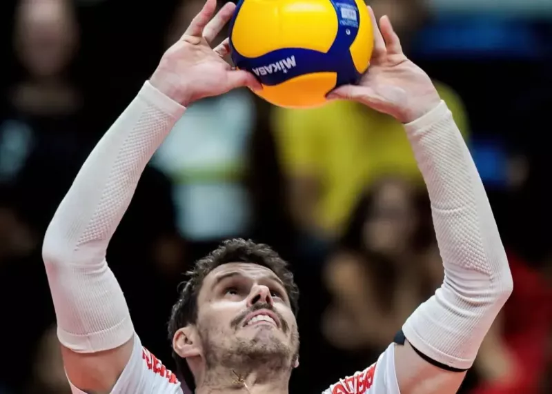 برزیلیها محو تماشای این جادوگر جذاب والیبال