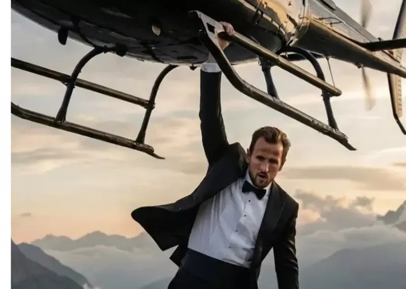 هری کین، مامور ۰۰۰۷ (عکس)