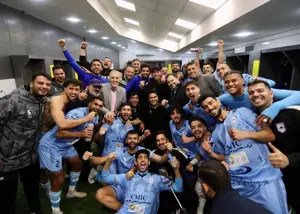 خوشحال‌ترین رختکن هفته بعد از برد مهم در شیراز