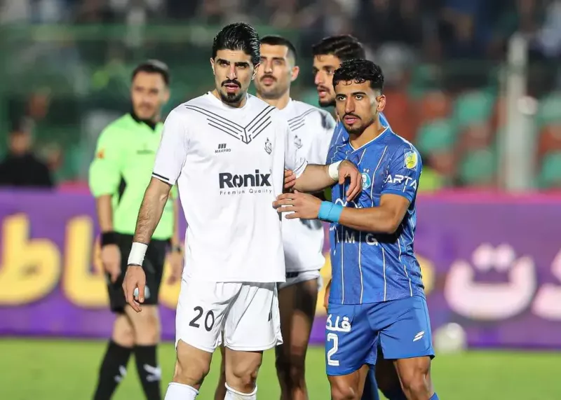 کری خاص باشگاه ملوان برای استقلالیها (عکس)