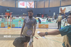 حذف دارابی از مسابقات پارابدمینتون