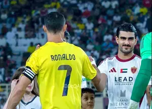 ادامه خودنمایی غندی‌پور، این بار مقابل رونالدو