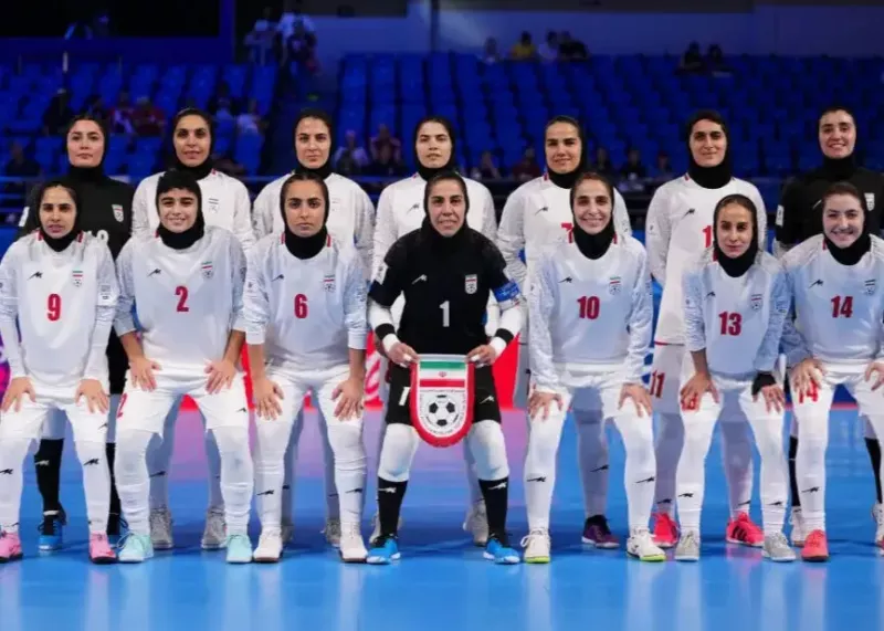 سقوط یک پلهای فوتسال زنان ایران