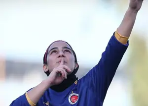 اسب خاتون برای قهرمانی زین شد