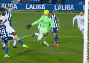 سیو با صورت از کارآگاه گجتِ رئال مادرید (عکس)