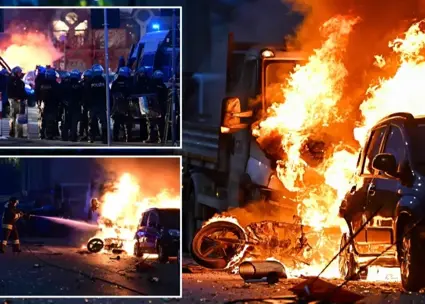 تصاویر شوکه‌کننده درگیری اولتراهای اینتر و جنوا