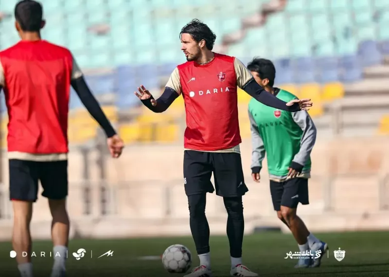 کابوس دقیقه ۹۶ تراکتور در تمرین پرسپولیس!