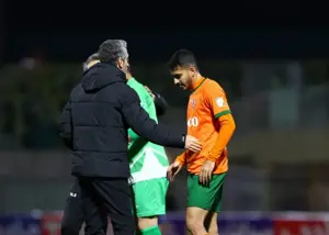 اقدام جالب مجتبی جباری بعد از باخت(عکس)