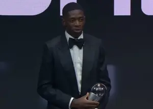 عثمان دمبله دبل کرد: بازیکن سال 2025 فیفا