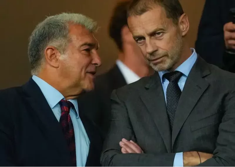 خطر محرومیت یک‌ ساله بارسلونا از لیگ قهرمانان