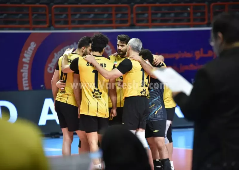 تیم بی‌شکست والیبال‌ ایران بالاخره باخت 