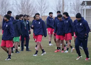 برف شدید، عامل لغو بازی دوستانه آلومینیوم و تیم امید