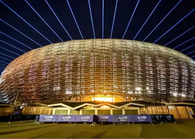 پاسخ مراکش به برنابئو با بزرگترین ورزشگاه جهان