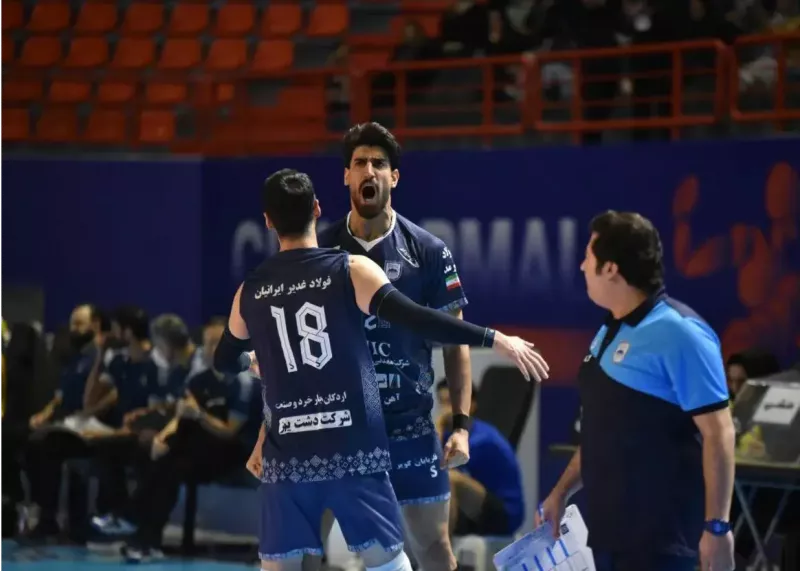 یک ستاره جدید در والیبال ایران ظهور کرد 