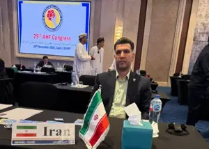 کرسی کلیدی هندبال، پاکدل نایب رئیس آسیا شد