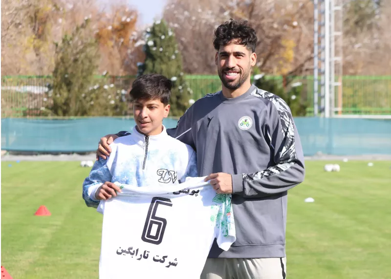 تقدیر ذوب آهن از توپ جمعکن مسئولیتپذیر (عکس)