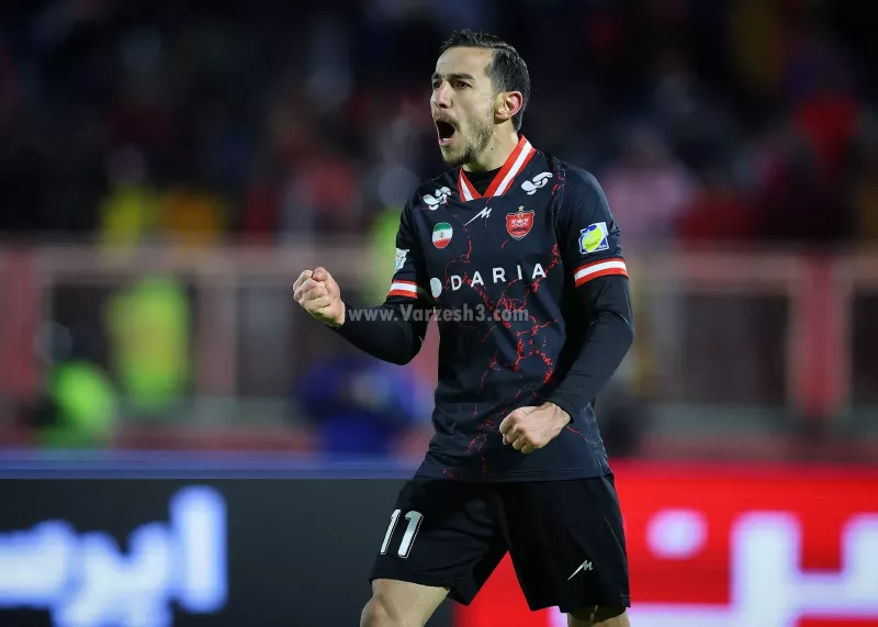 فریاد و مشت فرشاد بعد از مغلوب شدن بیرانوند