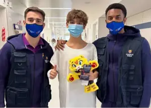 حرکت تحسینبرانگیز ستارههای بارسلونا