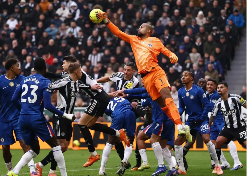 نیوکسل 2-2 چلسی: گل‌های ولتماده پر پر شد