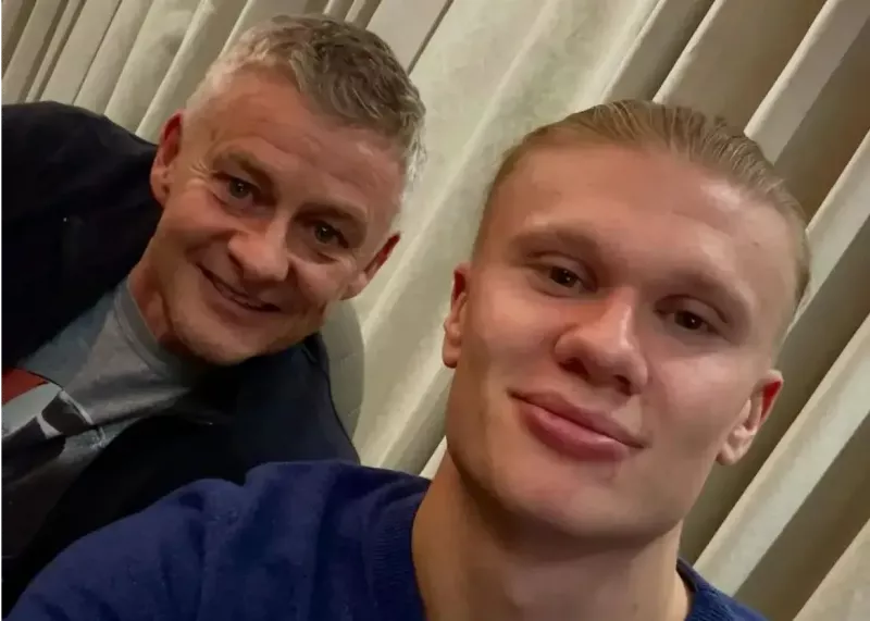 هالند از مغز اسطوره منچستریونایتد استفاده می‌کند!