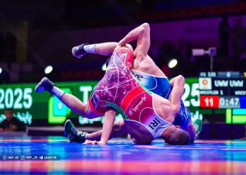 ستاره های کشتی در فینال مرحله اول انتخابی تیم ملی