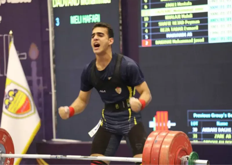 رکورد دنیا در لیگ وزنه‌برداری شکسته شد!