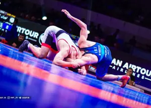 رونمایی از قهرمانان پنج وزن دوم کشتی آزاد ایران