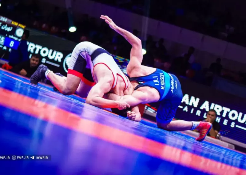 رونمایی از قهرمانان پنج وزن دوم کشتی آزاد ایران