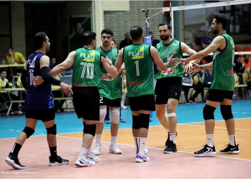 نمایش خیره‌کننده در والیبال ایران: ٣٢ امتیاز به تنهایی!