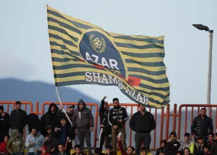 تشویق کریم باقری پیش چشم تراکتوری‌ها