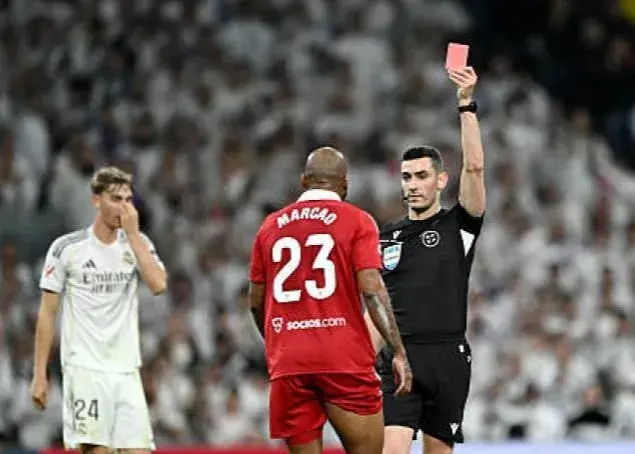 محرومیت ۶ جلسه‌ای با اخراج در برنابئو!