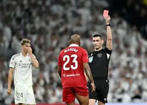 محرومیت 6 جلسه‌ای با اخراج در برنابئو!